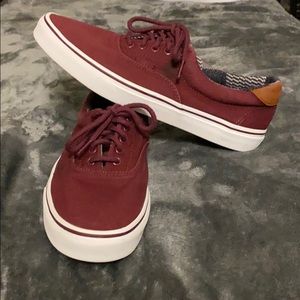 Vans Era skate - Burgundy/Maroon/Leather - size 10